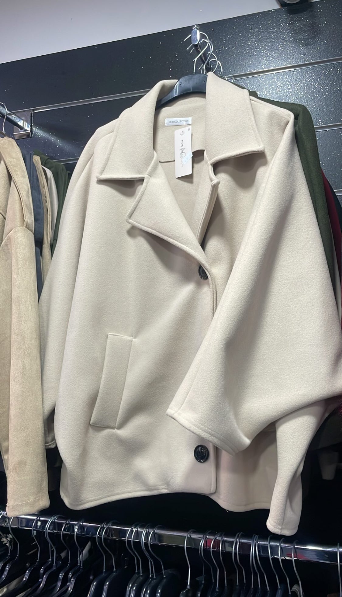 Manteau Oversize Beige